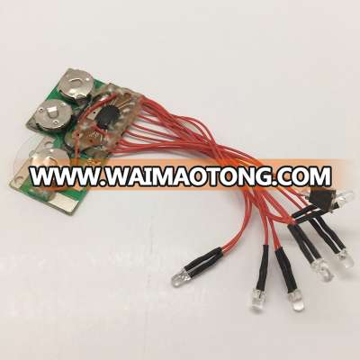 Music Chip Programmable Small Usb Recording Sound Module Light Activated for Greeting Card